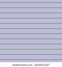 Lavender and green medium horizontal stripe seamless pattern background