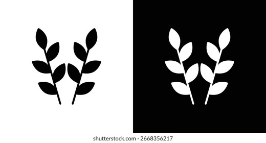 Lavendelsymbol. Grafikdesign, Vektorsymbol-Paket