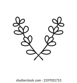 Lavender icon symbol aroma provence 