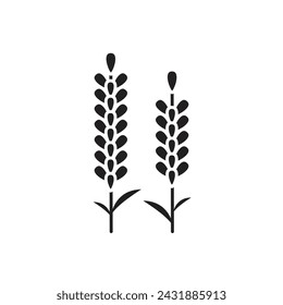 Lavender icon, template for graphic and web design. vector illustration