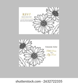 Lavender Line Art. Lavender Labels with Shop banner. Botanical Background trendy minimalist lavender wedding invitation card, Lavender banner template. Floral Line Art Illustration.