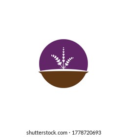 Lavender Logo Template vector symbol nature