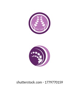 Lavender Logo Template vector symbol nature