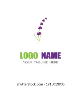 Lavender Logo Template vector symbol nature