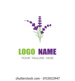 Lavender Logo Template vector symbol nature