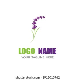 Lavender Logo Template vector symbol nature