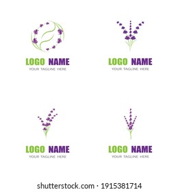 Lavender Logo Template vector symbol nature