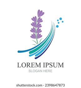 Lavender Logo Template vector symbol nature