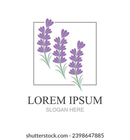 Lavender Logo Template vector symbol nature