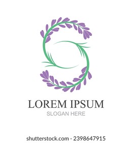 Lavender Logo Template vector symbol nature