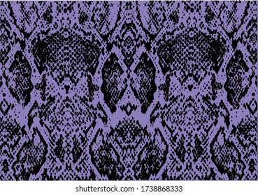 lavender purple snake pattern design hand drawn