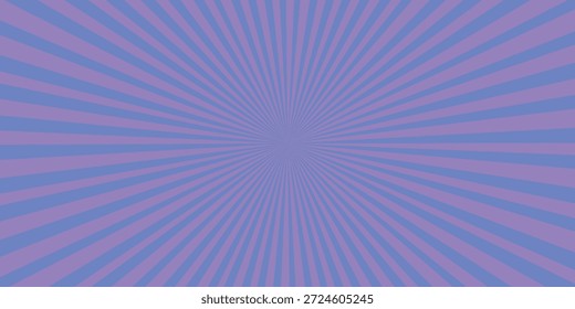 Lavendel und lila Sunburst Muster Hintergrund mit radialen Linien