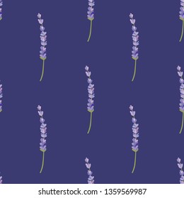 lavender seamless pattern