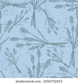 Lavender seamless pattern. Seamless pattern for fabric, paper and other printing and web projects.