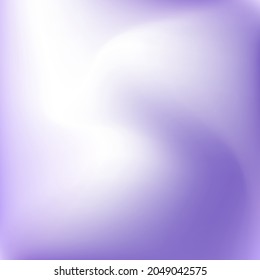 Fondo del degradado de color de la pantalla vibrante de lavanda. Papel de escritorio dinámico con líquido blanco. Malla de degradado de giro de moda de color púrpura frío. Colores De Agua De Pintura Líquida Que Desdibujan La Textura.