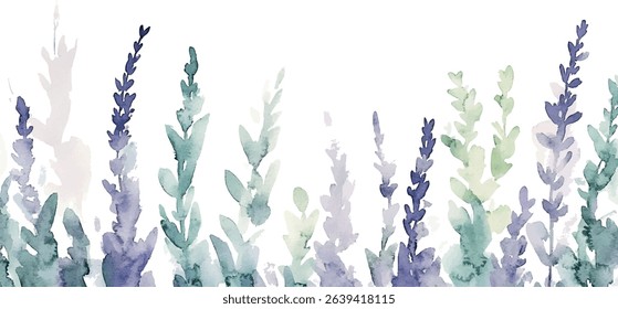 Lavender watercolor abstract background texture	