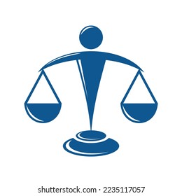 law 2 logo icon template