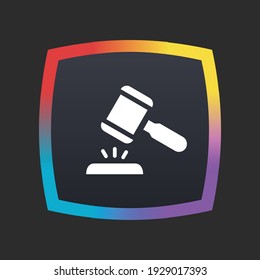 Law - App Icon Button