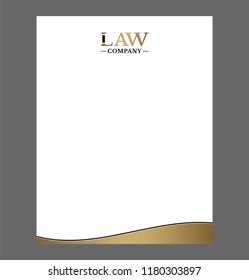 law letterhead template stock vectors images vector art lawyer letterhead template