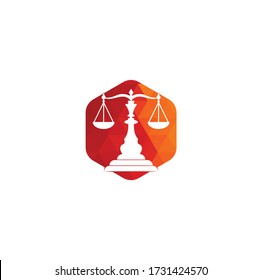 Law and Attorney Logo Design. Law firm and office vector logo design.	