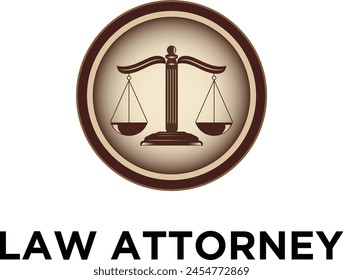 law attorney logo, Lawyer logo, justice and pillar logo design, Attorney at law