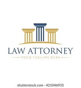 Law and Attorney Logo Template 
