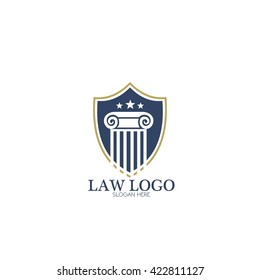  Law and Attorney Logo Template 
