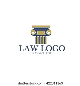  Law and Attorney Logo Template 
