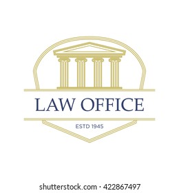 Law and Attorney Logo Template 