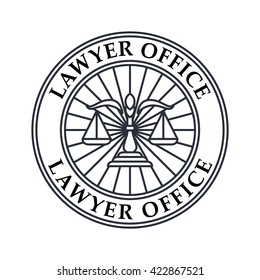 Law and Attorney Logo Template 