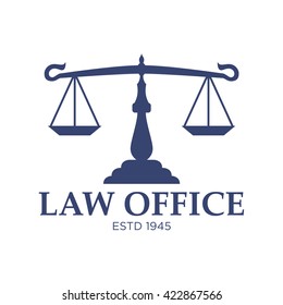 Law and Attorney Logo Template 