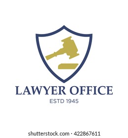 Law and Attorney Logo Template 