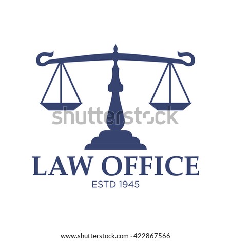 Law and Attorney Logo Template 