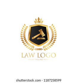 Law and Attorney Logo Template. Vector Law Firm,Law Office, Lawyer services, Vector logo template. 