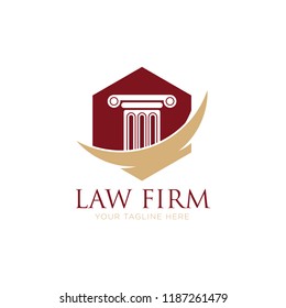 Law and Attorney Logo Template. Vector Law Firm,Law Office, Lawyer services, Vector logo template. 