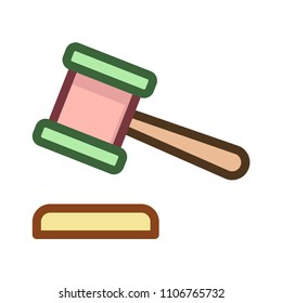 law auction hammer 