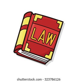 law book doodle