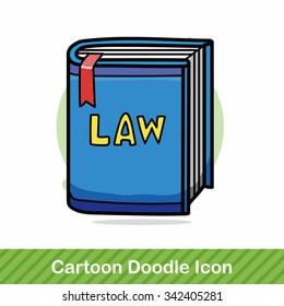 law book doodle