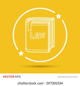 law book doodle