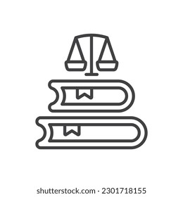 Law Book Icon - Verfassungssymbol