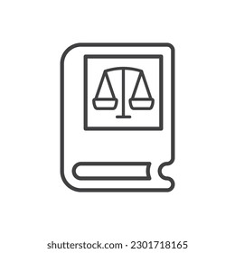 Law Book Icon - Constitution Icon