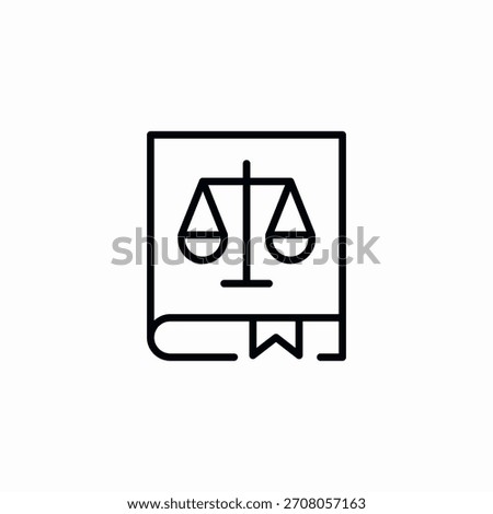 law book icon sign vector