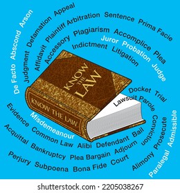 Law Book Vector Graphic Representing Glossary Stock Vector Royalty Law Book Vector Graphic Representing Glossary Stock Vector Royalty