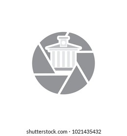 Law Camera Logo Icon Design