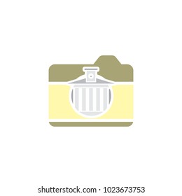 Law Camera Logo Icon Design