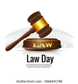 law day, creative vector abstract and creative design illustration