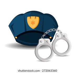 Law design over white background, vector illustration.