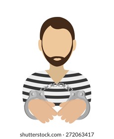 Law design over white background, vector illustration.