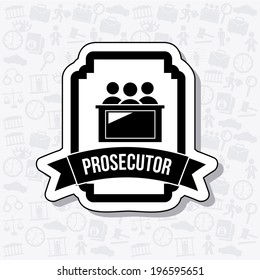 Law design over white background,vector illustration
