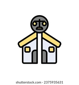 Law Division Icon Vector Illustration